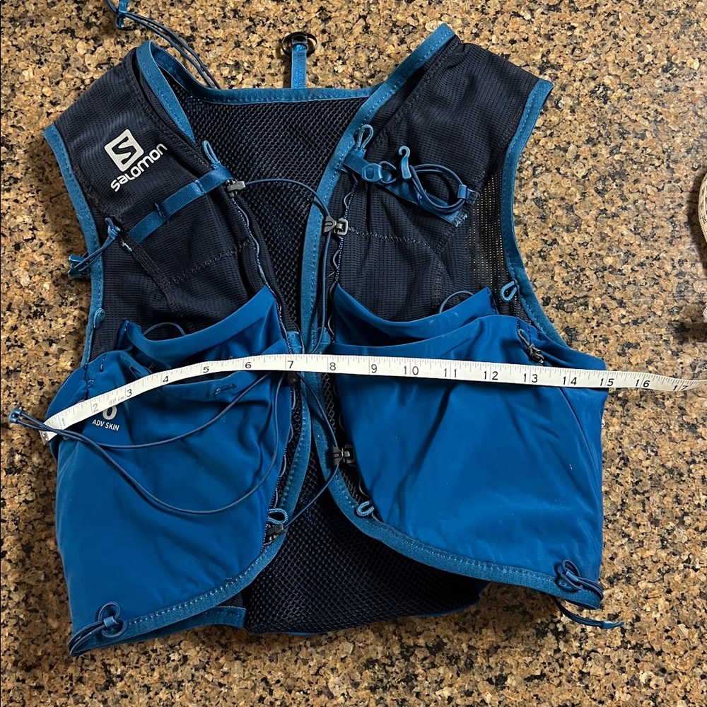 Salomon Blue Hydration Vest - Picture 4 of 4